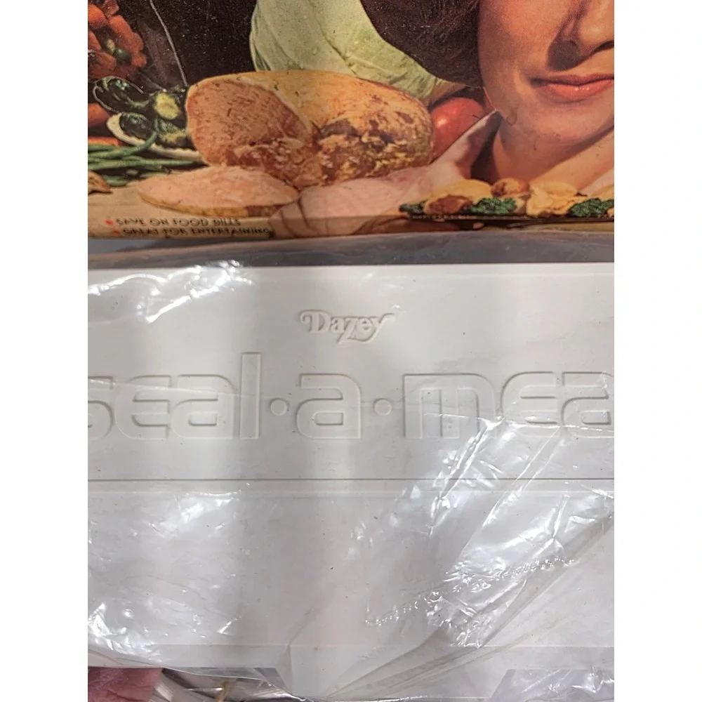 Vintage Dazey Seal-a-Meal Food Vacuum Sealer System Home Cooking Appliance WORKS